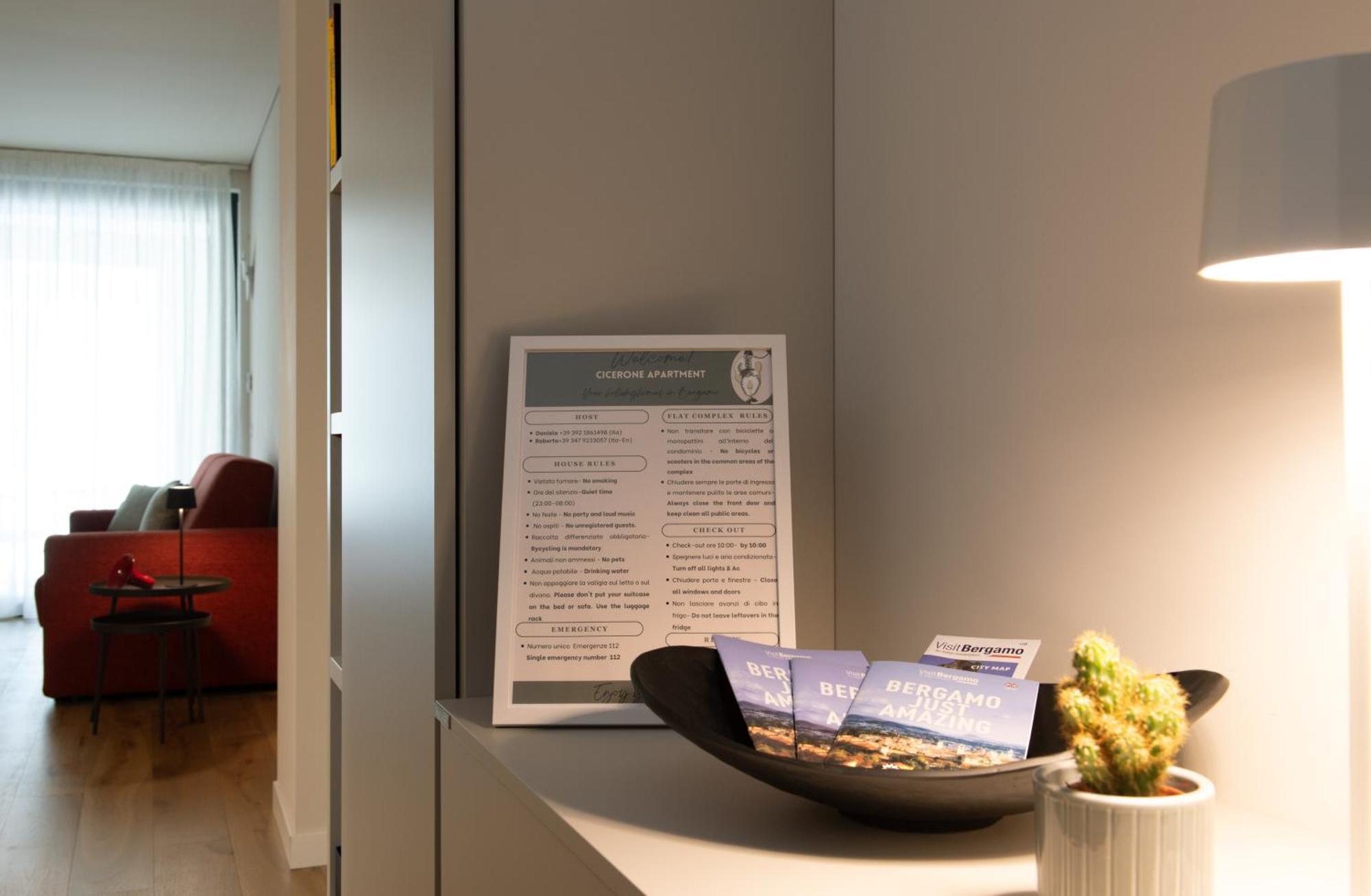 Cicerone Apartment 베르가모 외부 사진